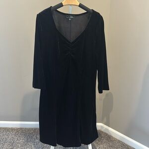 Black Velvet Dress
